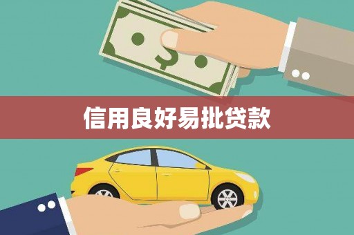 博野信用良好易批贷款