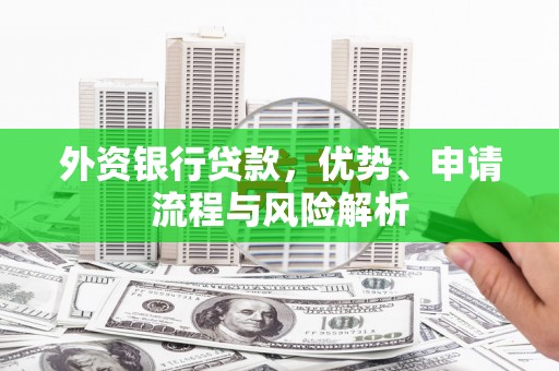 博野外资银行贷款，优势、申请流程与风险解析
