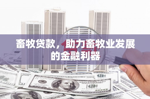 博野畜牧贷款，助力畜牧业发展的金融利器