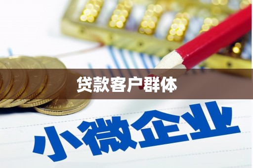 博野贷款客户群体