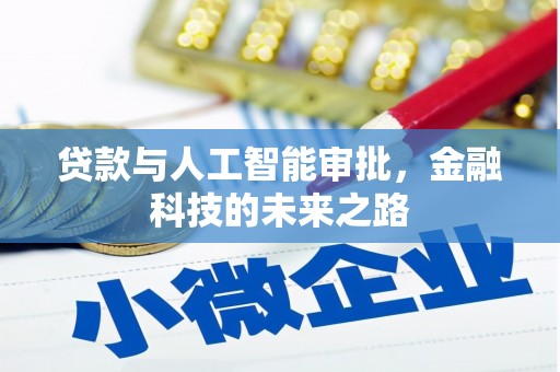 博野贷款与人工智能审批，金融科技的未来之路
