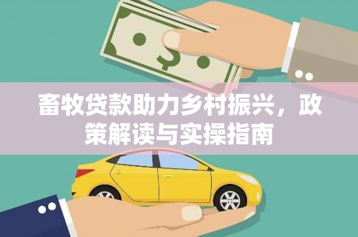 博野畜牧贷款助力乡村振兴，政策解读与实操指南
