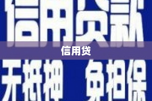博野信用贷