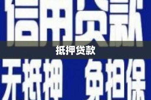 博野抵押贷款