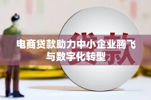 博野电商贷款助力中小企业腾飞与数字化转型